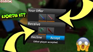 Weirdbread2oo3 Viyoutube - crazy i traded epic blue and ruby for a lucky axe so worth it roblox assa