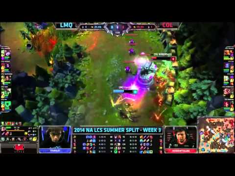 LMQ Vasilii Incredible Play with Twitch in NA LCS