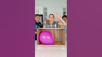 DON’T POP THE BALLOON CHALLENGE! #shorts