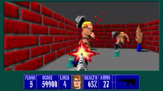 Wolf3D E3M5 IADI 100% 1:35
