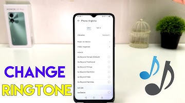 How To Change/Set Ringtones in Honor X5 Plus