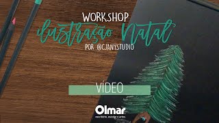Workshop Ilustração Natal Cjany