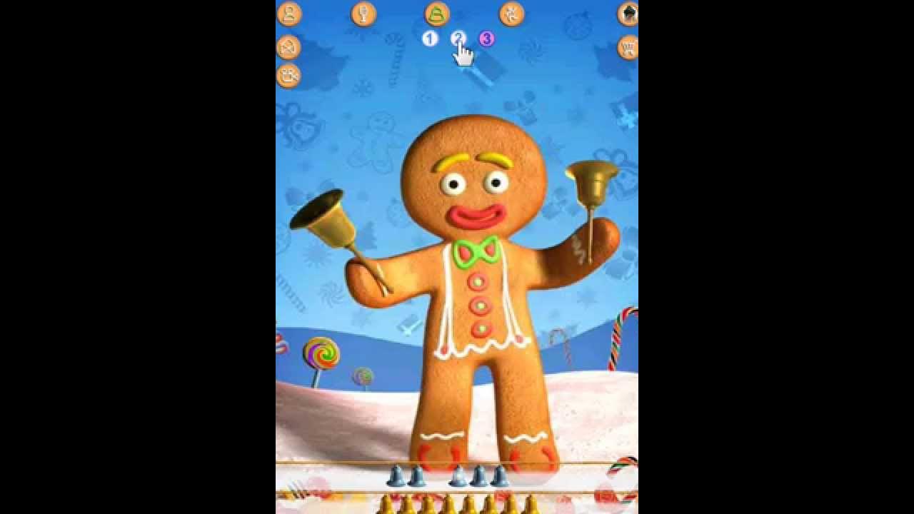 Talking Gingerbread Man YouTube