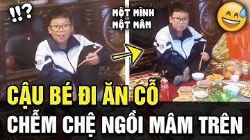 Thiếu nhi ĐEO KHĂN ĐỎ nhưng lại là ÔNG TRẺ theo vai vế và trải nghiệm NGỒI MÂM TRÊN đặc biệt| TÁM TV
