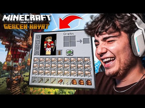 MİNECRAFT GERÇEK HAYAT  - Daha İyi Başlanamazdı ! #1