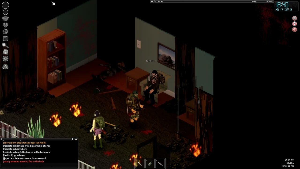 Project Zomboid - Fire in the Hole