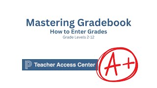 Mastering Gradebook: How to Enter Grades for Grade Levels 2-12