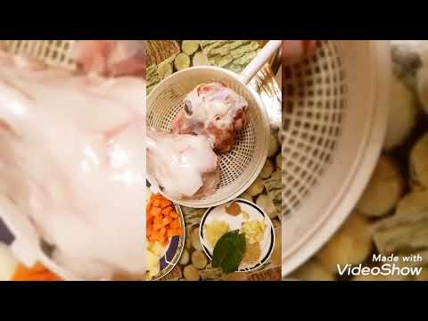 المطبخ السوداني شوربه لحمه الرأس بطريقة رزاز أم محمد