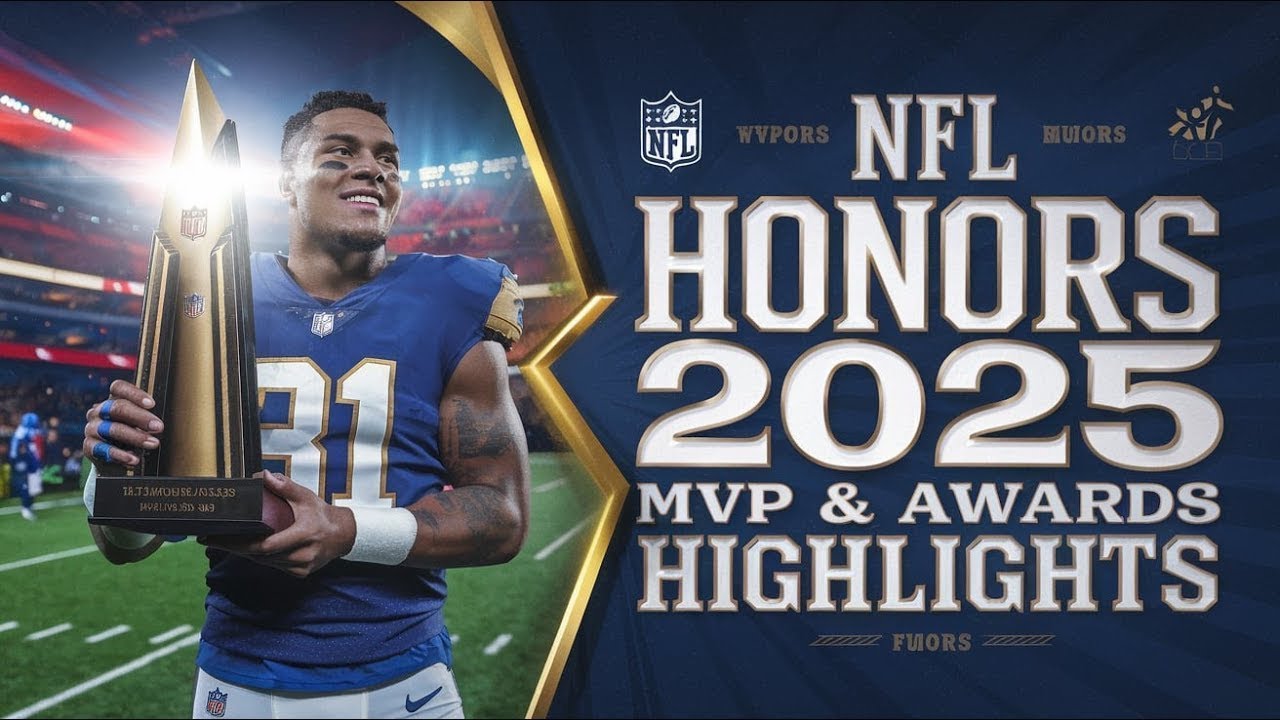 2025 NFL Honors Celebrating Stellar Seasons! who won 2025? nfl.MVP
