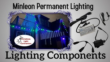 Minleon Permanent Lighting Components - Learn How to Install Permanent Christmas Lights