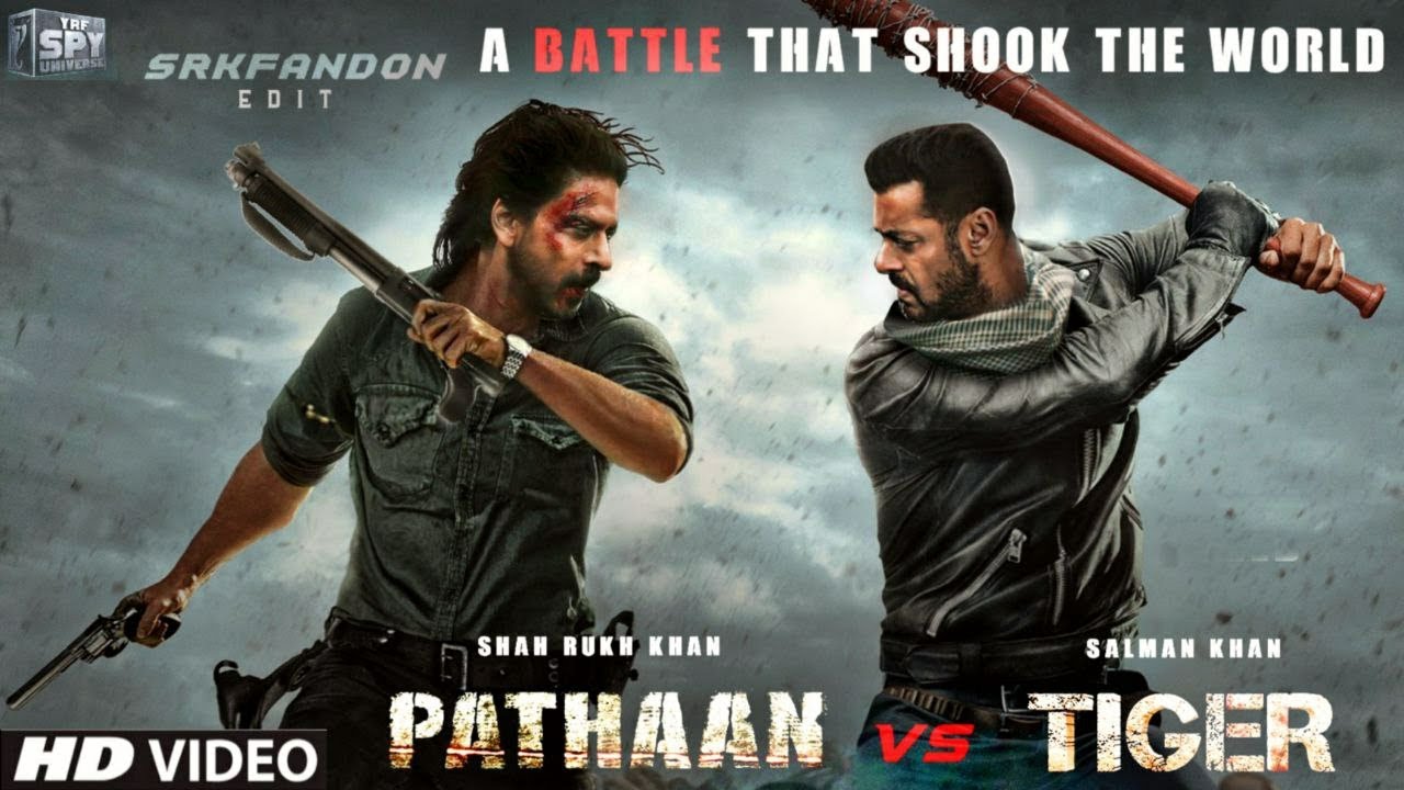 Tiger Vs Pathaan | Shahrukh Khan, Salman Khan | Pathaan Vs Tiger ...