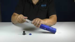 Remove of the insert support incl. insert from the DIATEST TD Gauge+ MOTORIZED