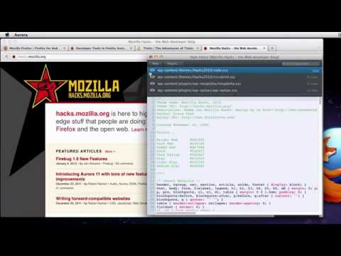 Firefox 11 Beta Developer Tools.flv