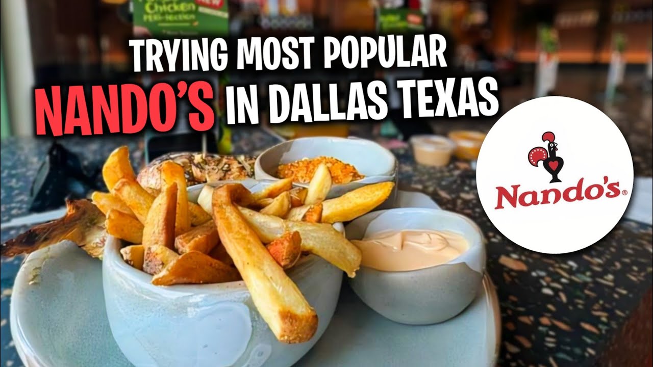 Spicy Delights: Nando's Peri-Peri Chicken Review in Dallas, Texas 😱 ...