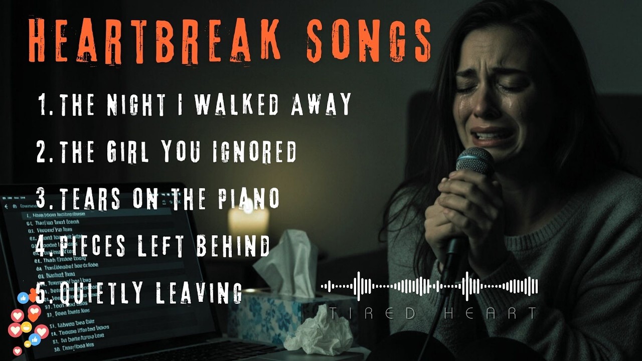 Sad Love Songs Playlist | Heartbreak Music That Heals Your Soul | Cry and Let Go