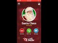 Santa Claus Text Voicemail and Call app Gaming