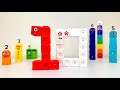 Best Numberblocks Toy Learning⭐Alpha Blocks My Stamper Set⭐Learn to Read Number 1 to 10 Simply Math🧮