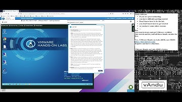 1 Introduction to VMware Hands On Labs HOL