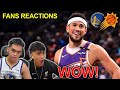 NBA fans reaction to the Suns’ win over the Warriors – Regular Season Game