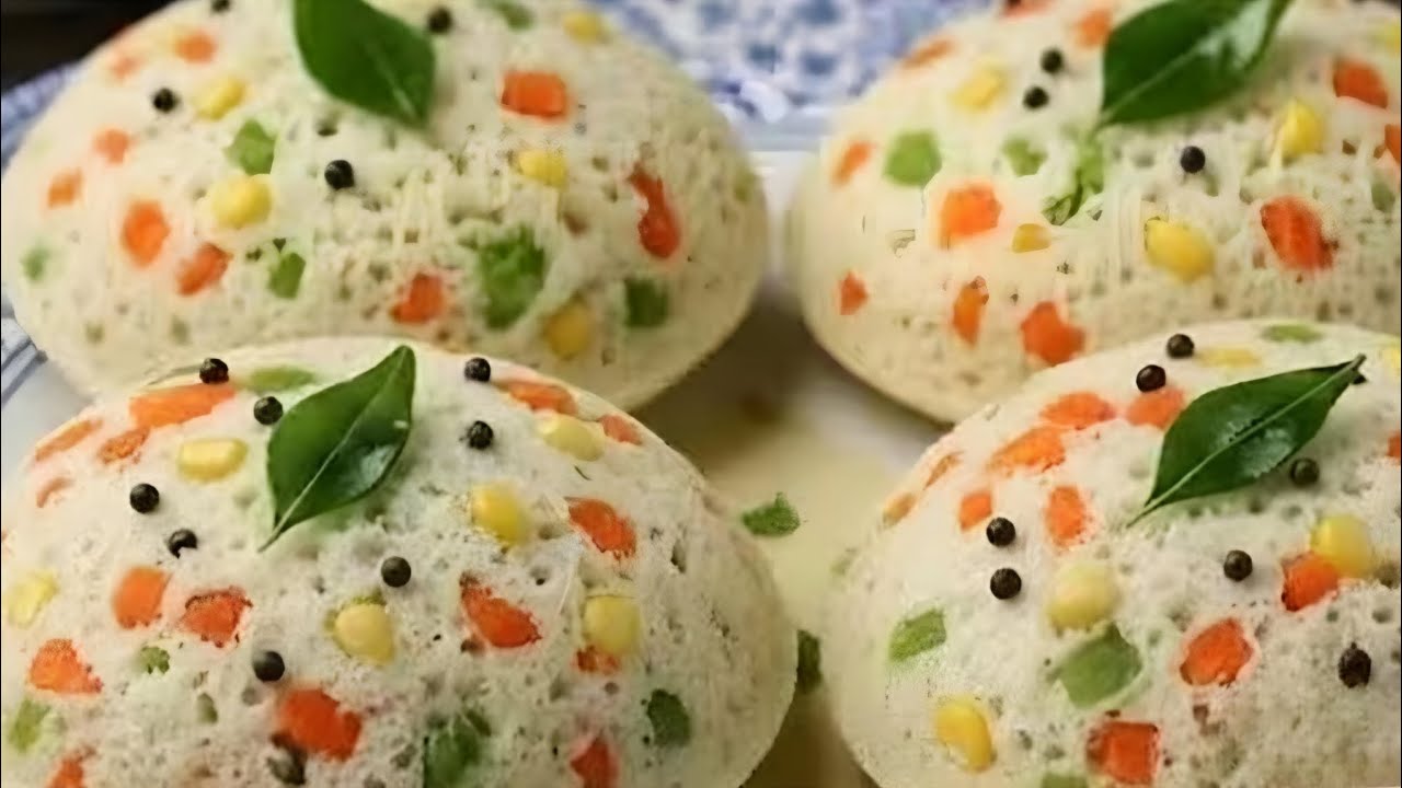 Easy Healthy Breakfast Ideas Vegetarian | Oil Free Dinner Recipe / Simple Nashta Recipe 