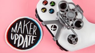 Maker Update: Thumbstick Steering Wheel