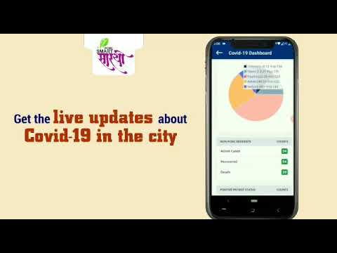 Covid- 19 Live Dashboard on PCMC Smart Sarathi App