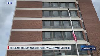 Chemung County Nursing Facility Open to Visits this Week