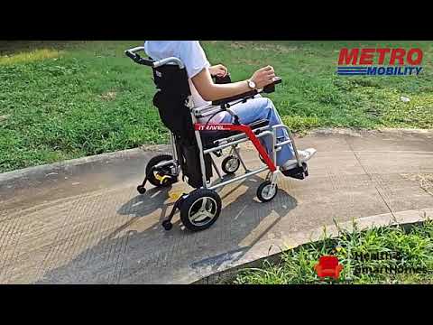 ITravel Lite Intelligent Lightweight Foldable Electric Wheelchairs