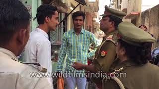 Anti-Romeo Squad Teaches Lesson To Roadside Romeos In Uttar Pradesh
