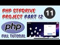 PHP Live STPDrive Project Part - 12 | PHP Full Tutorial | Ch - 11