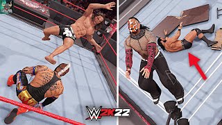 WWE 2K22 Top 30 Fastest Finisher/Move Combos!!