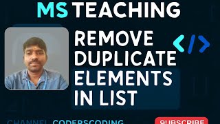 Best Way to Remove Duplicates from Python List@coderscoding8772