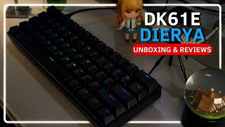 [DIERYA DK61E] Fastest 60% Keyboard? Unboxing & Reviews