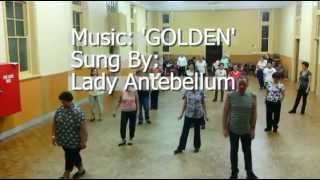 Golden Line Dance By Noel Bradey