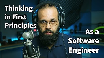 Thinking in First Principles with Data Structures and Algorithms