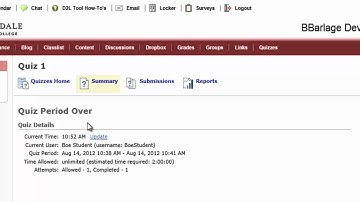 Viewing Instructors Feedback on Quizzes in D2L - Normandale Community College