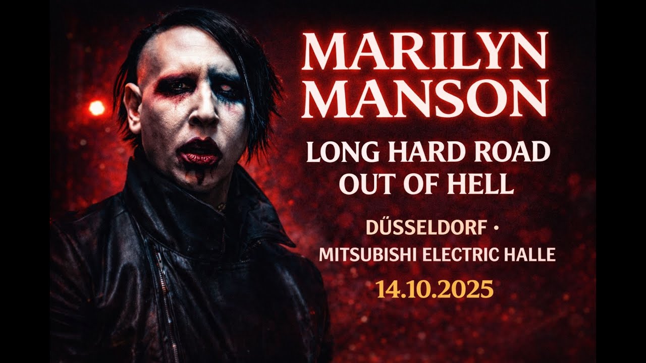 Marylin Manson - Long Hard Road out of Hell - LIVE - Düsseldorf Mitsubishi Electric Hall 14.10.25