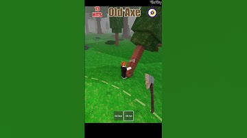 Old Axe VS Good Axe VS Strong Axe VS Chainsaw | Stopwatch #99nightintheforest #roblox