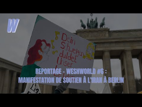 Weshworld - Manifestation de soutien à l'Iran à Berlin