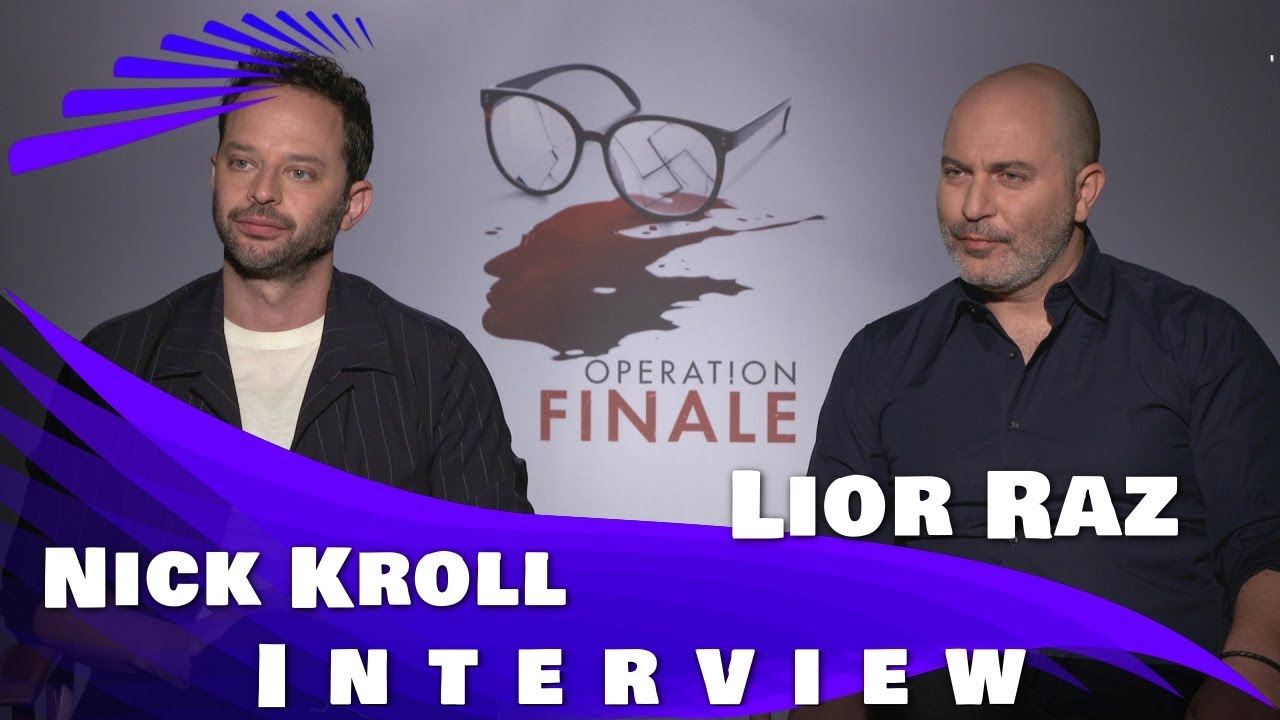 OPERATION FINALE - NICK KROLL AND LIOR RAZ INTERVIEW - YouTube