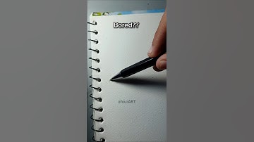 Simple things to draw when bored pt.113🥲(#shorts )