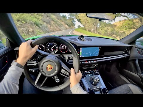 2023 Porsche 911 Carrera T (Manual) - POV Driving Impressions