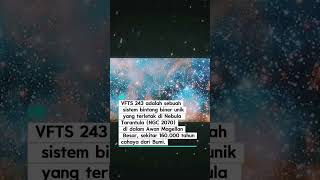 sistem Bintang ini mengorbit Lubang hitam bintang 🤔 #astronomy #space #alightmotion #edit