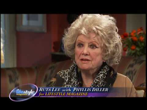 Phyllis Diller with Ruta Lee on Lifestyle Magazine