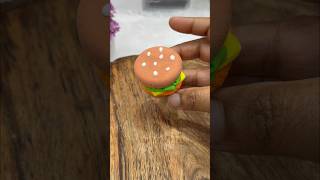 Diy Burger with Clay #shorts #youtubeshorts #diy #craft #burger #claycraft #kidsvideo #kids