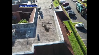 WEB EXTRA: Drone Video Of Partial Roof Collapse In NW Miami-Dade