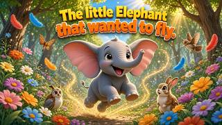 🐘 The Little Elephant Who Wanted to Fly | Kids Story About Friendship & Being Yourself Guide