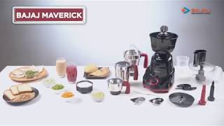 bajaj maverick mixer grinder price
