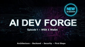 ⚙️ AI Dev Forge — EP1: Architecture & Project Setup | 🌐 Building a Web3 Wallet — CodingSessions