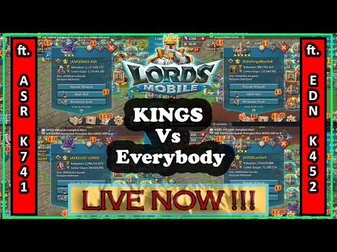 [🔴LIVE] RALLY TRAP RESULTS IN KVK 24 Hours WAR! !! || LORDS MOBILE ...